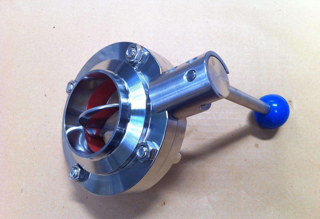 sanitary butterfly valves