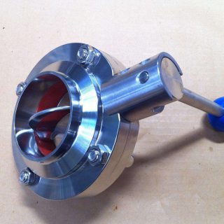 sanitary butterfly valves